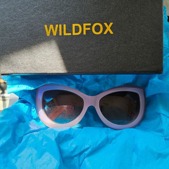 Wildfox Kitten pastel pink sunglasses main image 5